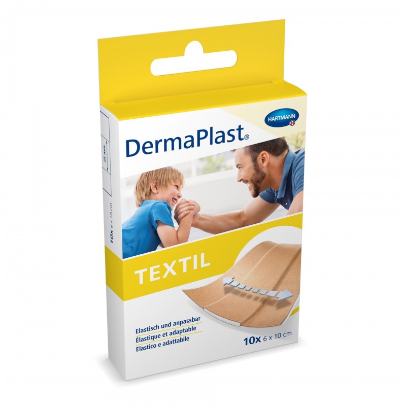 DermaPlast® Textil, 6 x 10 cm, 10 Stk.