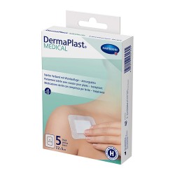 Pansement en non-tissé DermaPlast® Medical, 7.2 x 5 cm