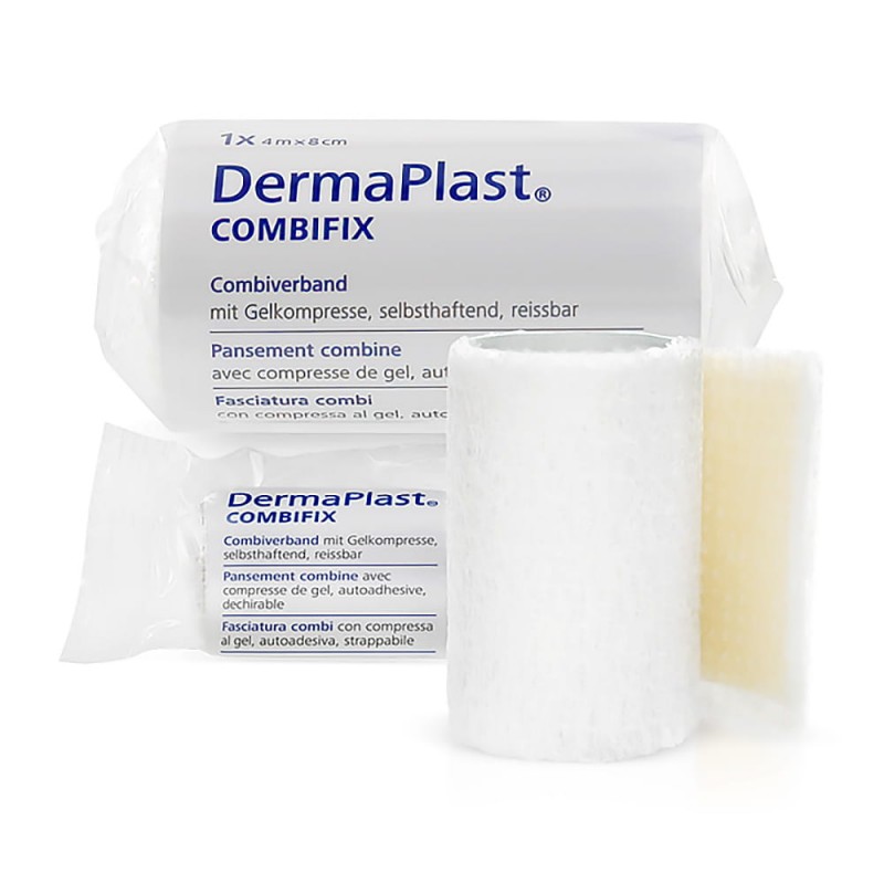 DermaPlast® CombiFix Körperverband, 8 cm x 4 m